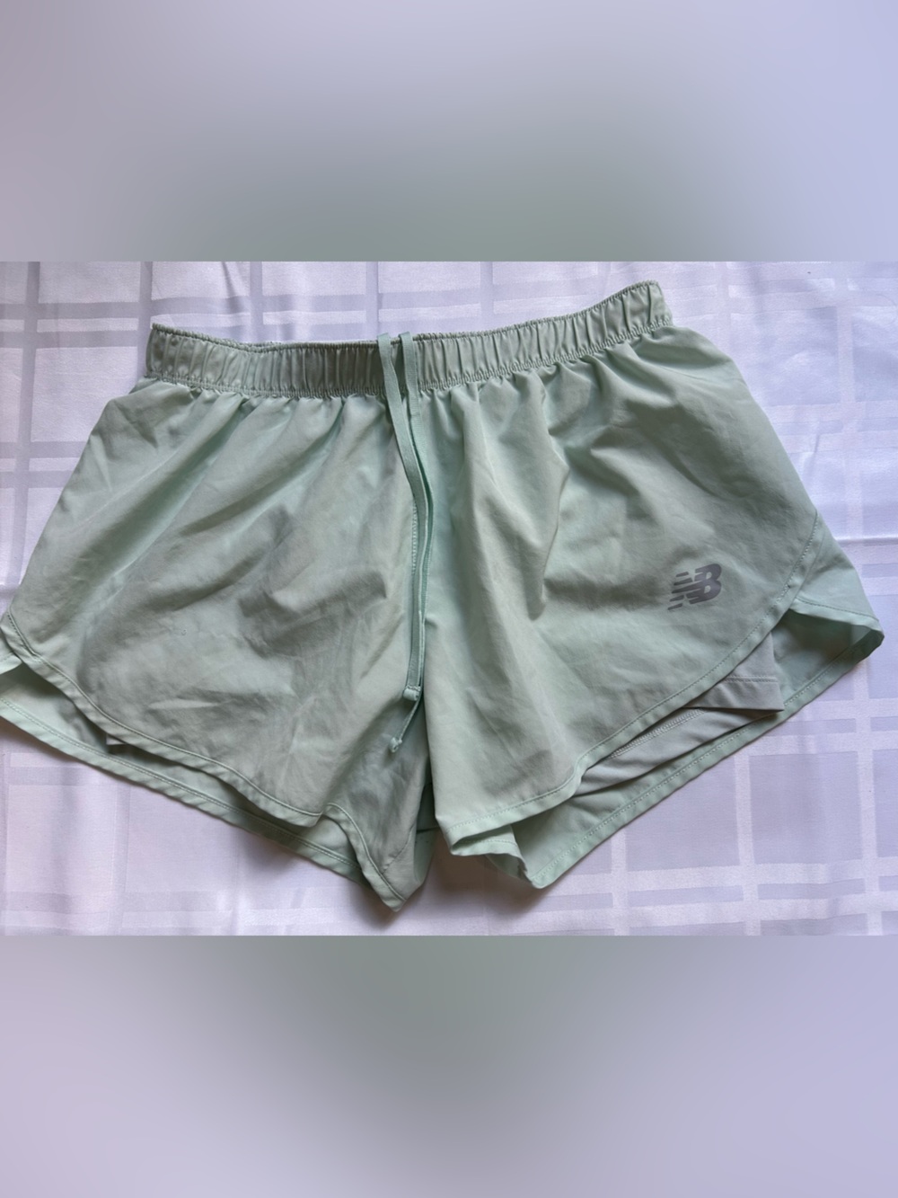 New Balance Women's Light Mint Athletic Shorts